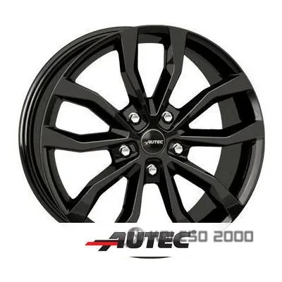 Autec Uteca 9.5x22 5x112 ET32 DIA 66.5 Schwarz glanzend