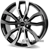 Autec Uteca 7.5x17 5x112 ET36 DIA 57.1 Schwarz Poliert