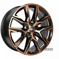 Ronal R71 8.5x20 5x112 ET52 DIA 66.5 jetblack-copper matt