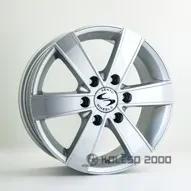Replica Mercedes BK474 7x16 6x130 ET60 DIA 84.1 silver