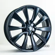 Replica Tesla FA675 8.5x20 5x114.3 ET35 DIA 64.1 Satin Black
