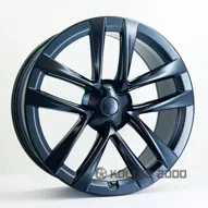 Replica Tesla FB681 10x22 5x120 ET35 DIA 64.1 Satin Black