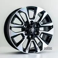 Replica Toyota 177207 7.5x17 6x139.7 ET25 DIA 106.2 MB