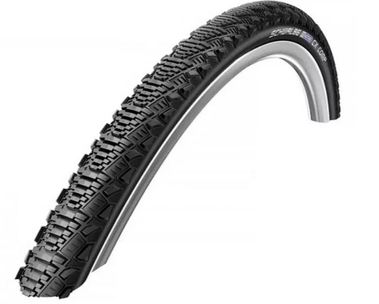 Покрышка 24x1.75 (47-507) Schwalbe CX COMP K-Guard HS369 B/B-SK+RT SBC, 50EPI