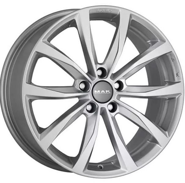 Wolf 7x17 5x114.3 ET51 DIA 67.1 silver