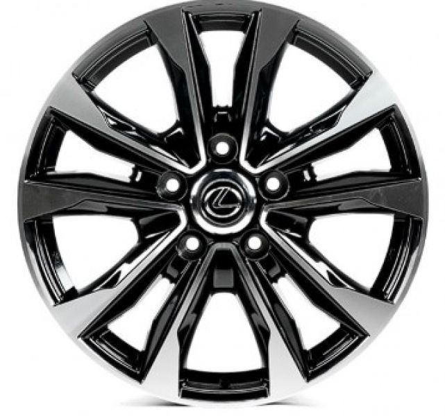 LX22 8.5x21 5x150 ET54 DIA 110.1 Black Machine Face