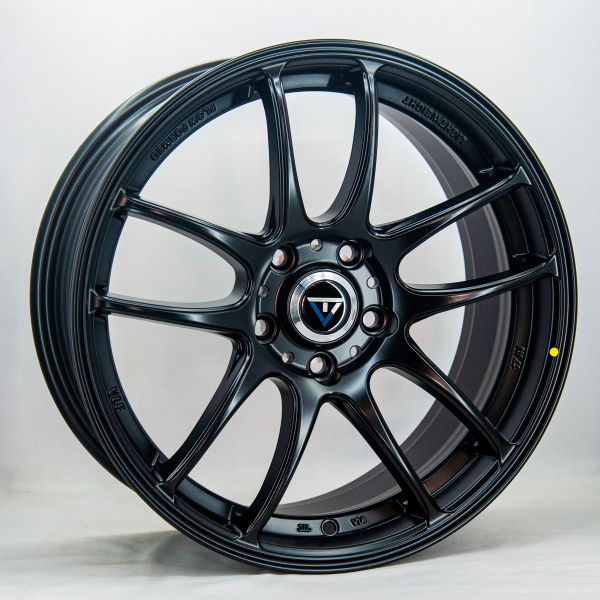 Vlf 11 7.5x17 5x112 ET40 DIA 66.6 Matt Black