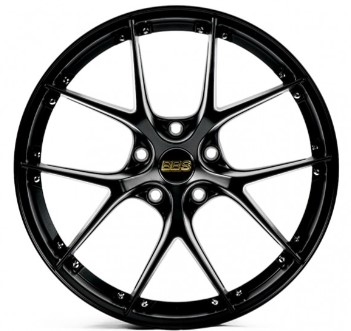 FF004 8.5x19 5x120 ET30 DIA 72.6 Satin Black