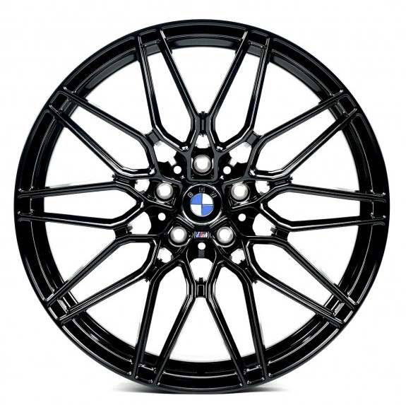 FF012 8.5x19 5x112 ET30 DIA 66.6 Black