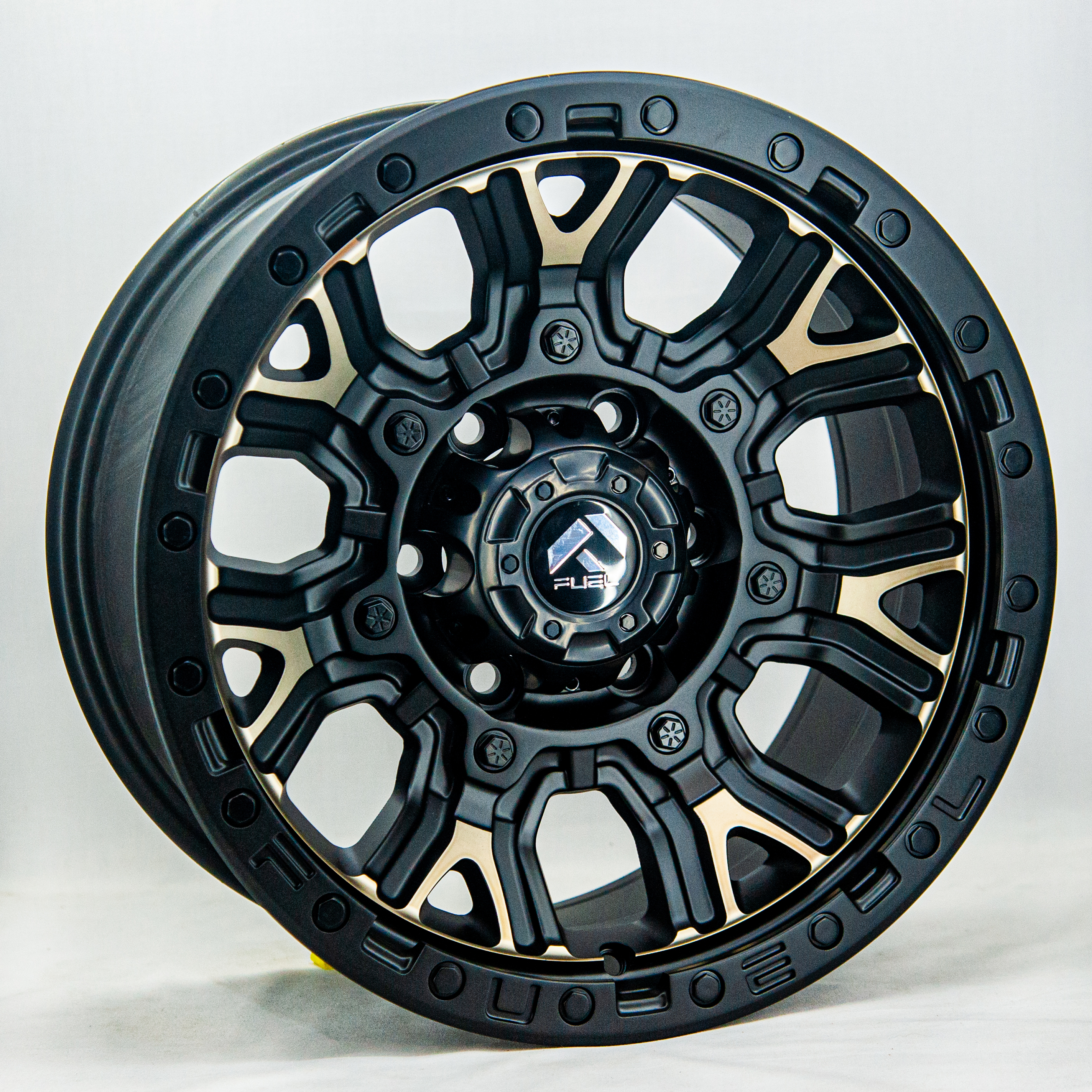 Gt 1744 9x17 6x139.7 ET0 DIA 110.1 MATT BLACK+BRONZE