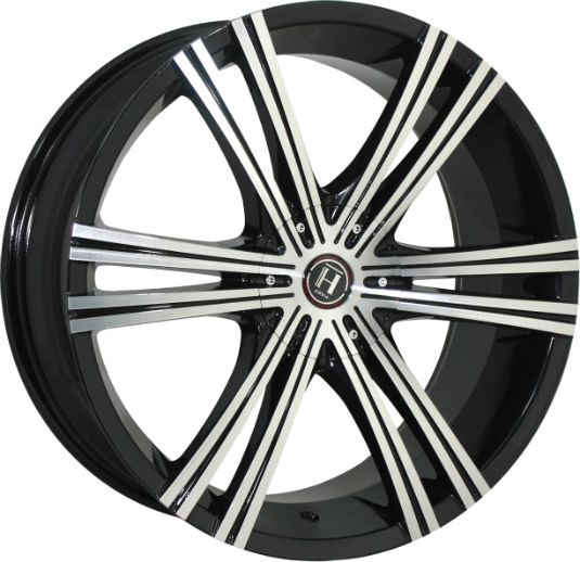 Y-28 8.5x20 5x114.3 ET40 DIA 74.1 Gloss black with Machined Face
