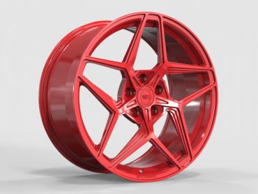 Ws 2125 9.5x19 5x114.3 ET52.5 DIA 70.5 Gloss Red