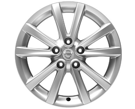Oem Original Wheels Nissan KE409-6F200BZ 7x17 5x114.3 ET45 DIA 66.1 silver