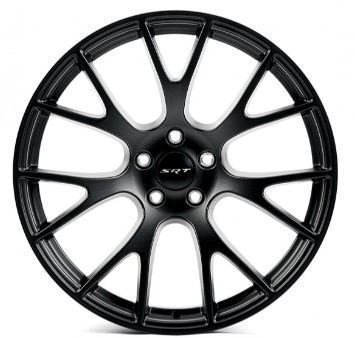 DO1266 9x20 5x115 ET21 DIA 71.5 Satin Black