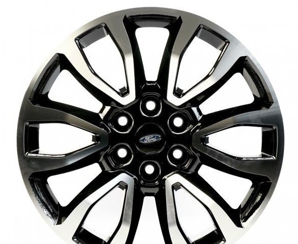 FD1224 9x20 6x135 ET30 DIA 86.8 Gloss black with Machined Face
