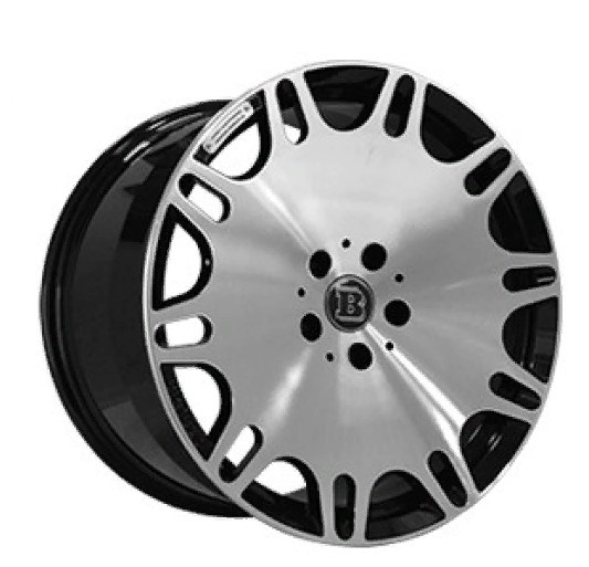 MR1038 10.5x21 5x130 ET25 DIA 84.1 Gloss black with Machined Face