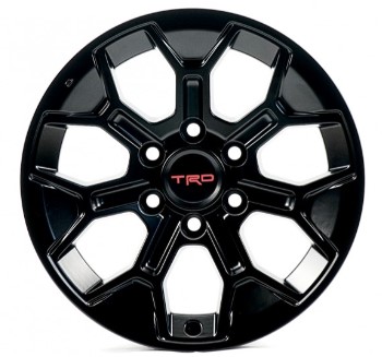 TY3015TRD 8x18 6x139.7 ET15 DIA 106.1 Matt Black