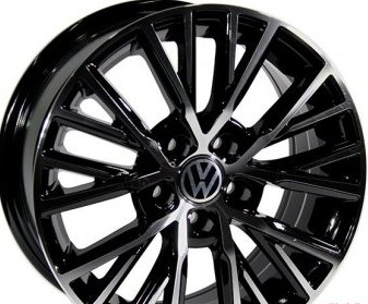 VV5213 6.5x15 5x112 ET35 DIA 57.1 black with machined face