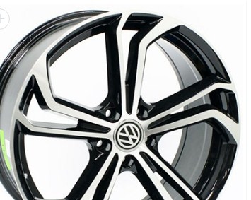 VV5457 7.5x17 5x112 ET42 DIA 57.1 black with machined face
