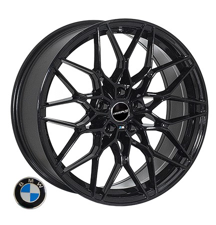 Zw BKY1091 9x19 5x112 ET35 DIA 66.6 Black